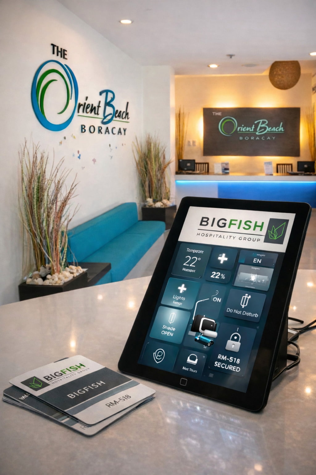 Hospitality and technology visual